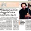 «Marcello Scandelli rilegge le Suites del grande Bach»