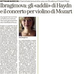 Ibragimova: gli “addii” di Haydn e il concerto per violino di Mozart