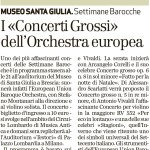 I "Concerti Grossi" dell'Orchestra europea