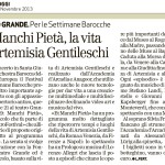 Et Manchi Pietà, la vita di Artemisia Gentileschi